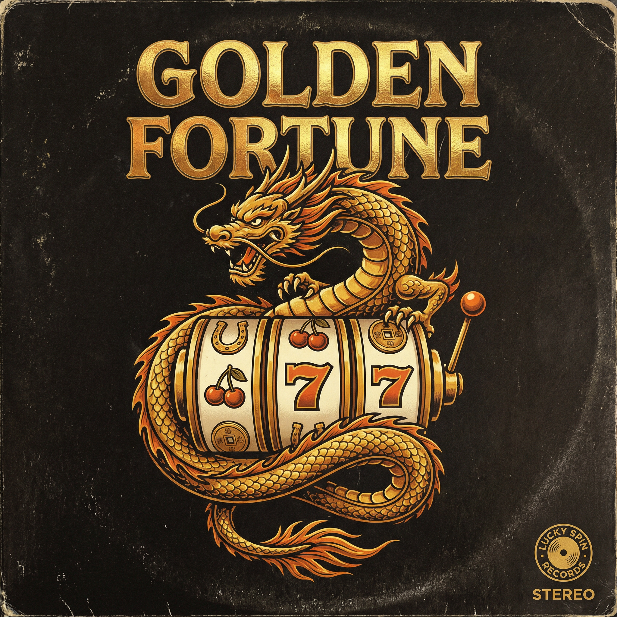 黄金财运 - 芝麻开门 热门老虎机游戏唱片封面